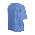 thumbnail image 4 of Women's New Era  Light Blue Colorado Rockies City Connect Throwback Meshback Pinstripe Boxy T-Shirt, 4 of 4