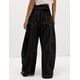 thumbnail image 2 of Pantalones deportivos Athlisan Baggy Barrel para mujer, color negro, talla M, 2 of 4