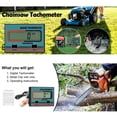 thumbnail image 2 of Induction Chain Saw Tachometer for 2-stroke 4-stroke Fuel Engines, 2 of 8