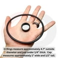 thumbnail image 4 of Replacement O-Ring Kit for Little Giant PPF3 PPF5 PPF7 Poultry Fountain 4 o-Rings, 1 Cap - PPF310KIT 466164, 4 of 6