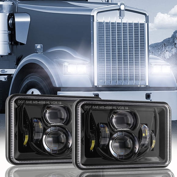 Faros LED Auxbeam 60W 4x6 H4651 H4652 H4656 H4666 H6545