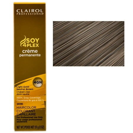 Clairol Professional Creme Permanente Hair Color - Color : Light Gold-Neutral Brown -