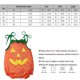 thumbnail image 3 of De Adorable disfraz de Halloween de calabaza para bebé, de algodón suave, con tirantes ajustables, de 0 a 24 meses, 3 of 7