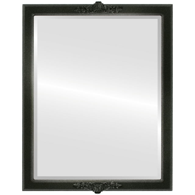 Miroir Encadré Athena - Noir Argent
