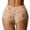Beige, variant on Lace Underwear For Women,High Waist Underwear Women's Thin Hollow Lace Ladies Panties Pure Cotton Crotch Large Size Belly Briefs Seamless,Underwear For Women,Beige,2XL