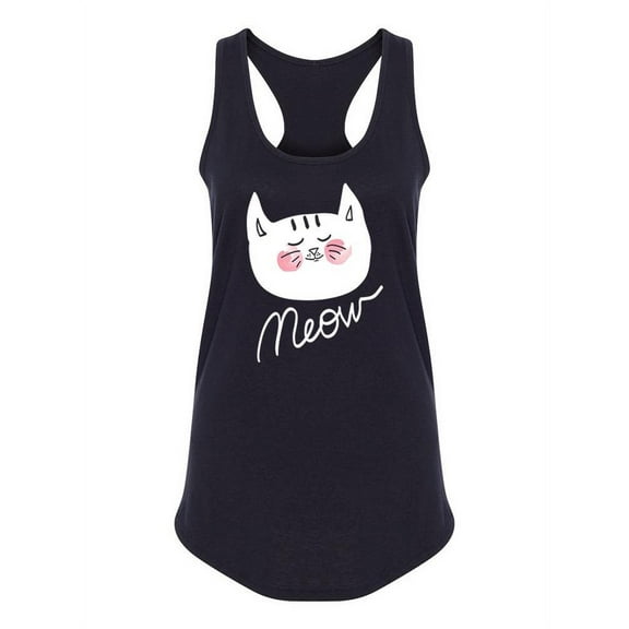 Meow Kitten Tank Women -Image by Shutterstock, Female Small