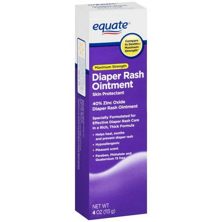 Equate Maximum Diaper Rash Ointment, 4 Oz