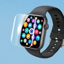 2pcs UV Liquid Tempered Glass Screen Protector Transparent for Apple Watch Series 10 42mm, Full Coverage Bubble Free Clear Film Compatible with iWatch Series 10 42mm with Glue and Lamp, Clear