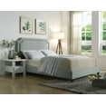 thumbnail image 4 of ACME Amias Queen Bed in Aqua Linen, 4 of 4