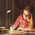 thumbnail image 2 of Tignapoo Rechargeable Clip-On LED Book Light with Flexible Neck, 3 Adjustable Color Temperatures and Brightness Control, Perfect for Reading at Night, Lightweight and Portable, Black, 2 of 6