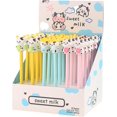 thumbnail image 1 of HELIAHO 6pc-0.5mm Cartoon Cow Pattern Neutral Pen Erasable Blue Neutral Pen - Erasable Blue Core CJ911-86690, 1 of 6
