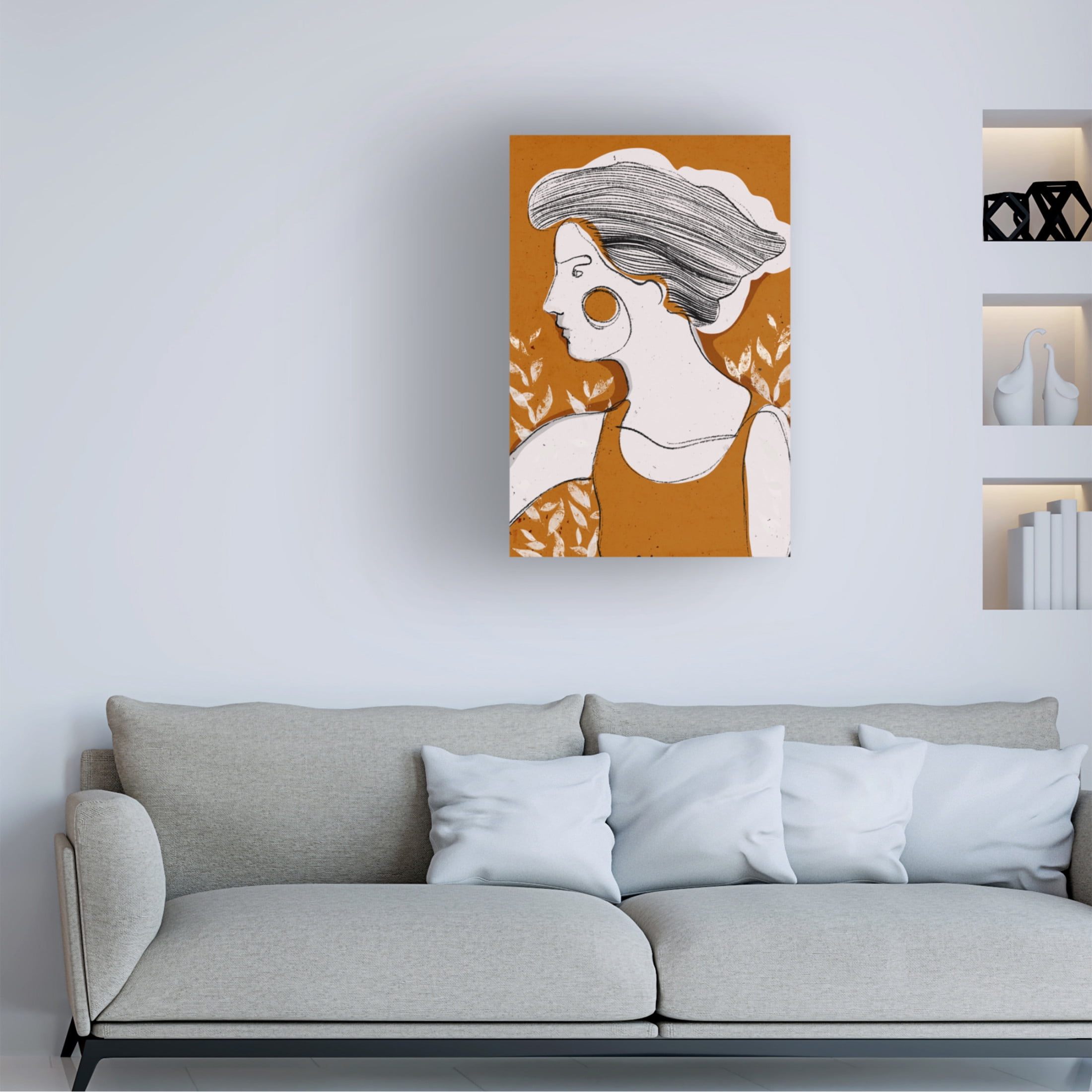 Trademark Fine Art Treechild   A Day In October Canvas Wall Art