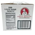 thumbnail image 3 of Chef's Quality Sugar Packets, 2000 ct., 10 oz, 3 of 5