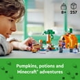 thumbnail image 4 of LEGO Minecraft The Pumpkin Farm Building Set, Halloween Toy for Boys, Girls, & Gamers Ages 8 and up, 21248, 4 of 9