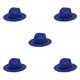 thumbnail image 3 of Gorros de Poliéster Elegantes y Ecológicos Qarigey para Festivales y Fiestas color azul M, 3 of 6