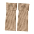 thumbnail image 1 of Calentadores de piernas para mujer, accesorios de ropa informal, adornos para botas, puños para botas para el hogar , Caqui, 1 of 8