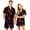 Red, variant on Matching Halloween Pajamas for Couples Short Sleeve Button Up Top and Shorts Set Spooky Pumpkin Graphic Loungewear PJs