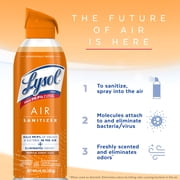 Lysol Air Sanitizer Spray for Air Sanitization and Bacterial Odor Elimination, Air Freshener Alternative, Tropical Sunset Scent, 10 oz