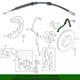 thumbnail image 3 of 1 Pair Front Brake Hose LR095287 LR135811 LR072025 Rubber Brake Hose Auto Accessory Fit for Discovery Sport L550 Evoque, 3 of 4