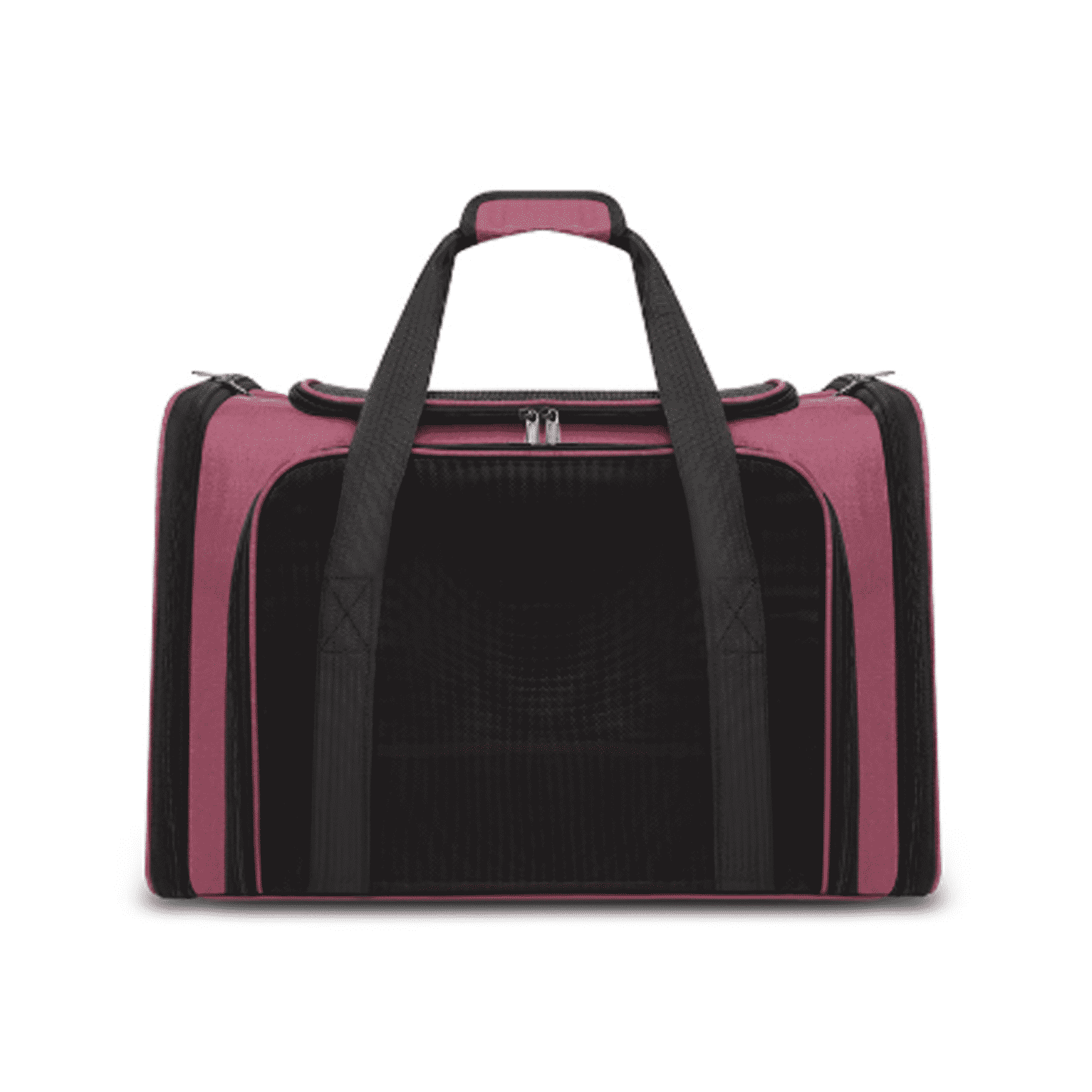 GASTROPOD 2026 New Cat Carrier Stress-Free Transparent Window Cat Backpack Comfortable 360°Breathable Design Dog Carriers for Small Dogs Expandable Soft Cat Carrier Pink40*25*25