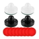 thumbnail image 1 of 4 Uds. de Empujadores de Hockey de Aire Y 8 Uds. de Discos de Hockey de Aire, Accesorios de Repuesto, Paletas de Hockey de Aire para Juegos de Mesa, H En blanco y negro, 1 of 8