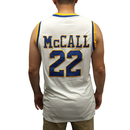 Quincy McCall #22 Crenshaw White Basketball Jersey Love And Basketball (Top 10 Best Basketballs)