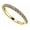 14K Yellow Gold, variant on 14K Gold Diamond Wedding Band made w/ Lab Grown Diamonds, G-Color & VS-SI Clarity - Rose Gold Size 7