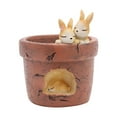 thumbnail image 2 of Clearance!Cute Animal Flowerpot Animal Resin Succulent Planter Desk Mini Ornament, 2 of 6