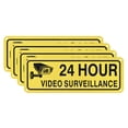 thumbnail image 1 of Uxcell 1-Pack Señal de Vigilancia por Video 24 Horas, 10" x 3.5" Señal de Advertencia Reflectante de Aluminio para Casa/Negocio, 1 of 1