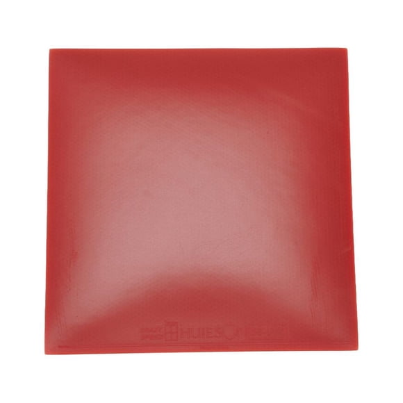 Housse en Éponge de Caoutchouc pour Tennis de Table, Adaptée aux Raquettes de Ping-Pong, Peau en Caoutchouc Rouge