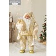 thumbnail image 1 of Papa Noel Pere Noel hecho a mano Santa Navidad padre muñecos de Navidad decoración de Papá Noel para decoración para fiesta navideña, 1 of 4