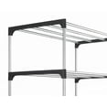 thumbnail image 3 of Whitmor 3-Tier Metal Shoe Rack, Modern Free-Standing Organizer, Space-Saving Design, 6-Pair Capacity, 3 of 5