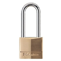 Master Lock Solid Brass 40 mm (1-9/16 in) Padlock with Key, 51 mm (2 in) shackle