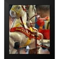 thumbnail image 2 of Calkins, Michelle 20x23 Black Modern Framed Museum Art Print Titled - Horse Cart Pedal Car, 2 of 5
