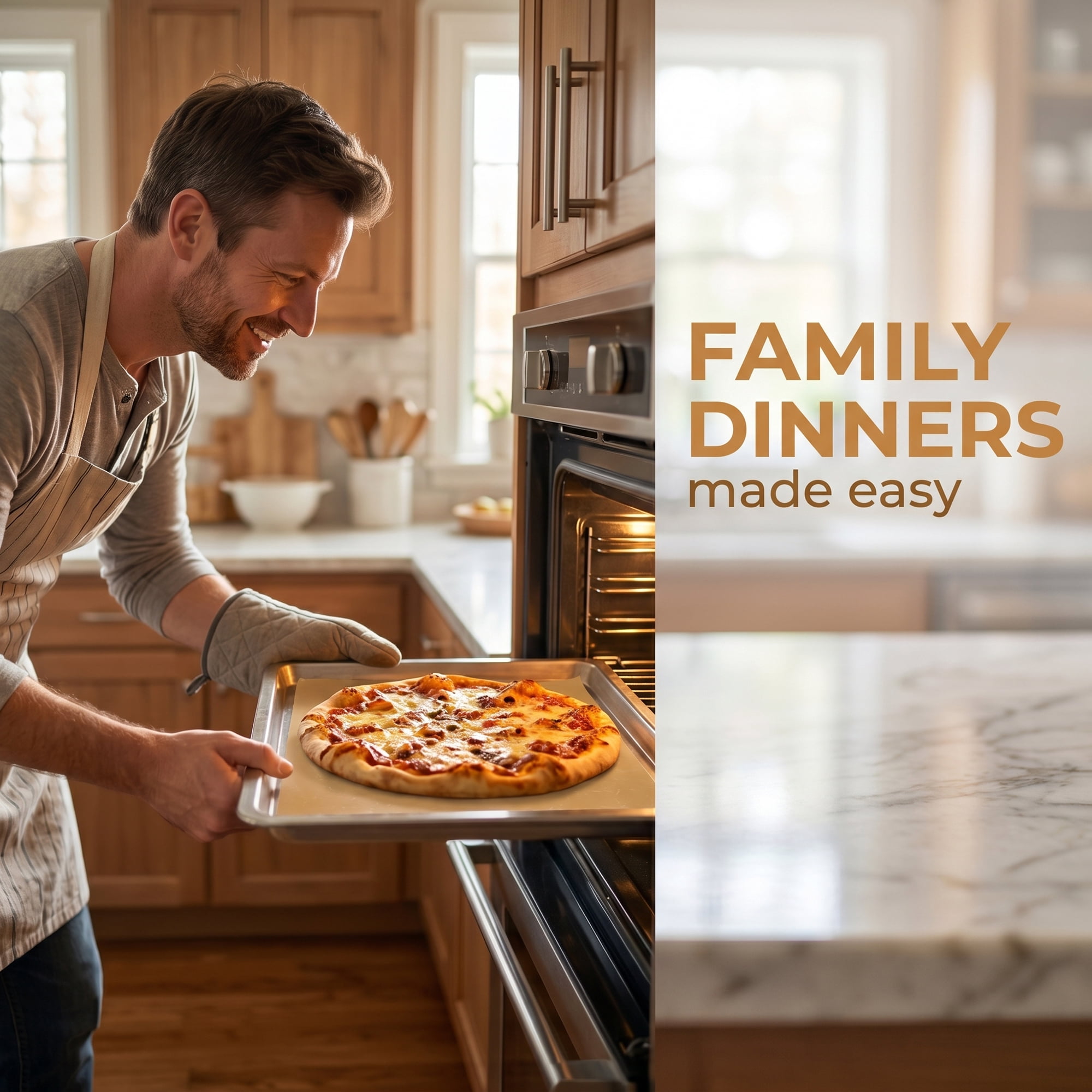 Unique Bargains 3 Pack Silicone Oven Liner for Electric Oven and Grill Brown 11.8"x15.7"