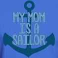 thumbnail image 3 of CafePress - US Navy My Mom Is A Sailor Dark T Shirt - Men's Classic Graphic Cotton T-Shirt, 3 of 4