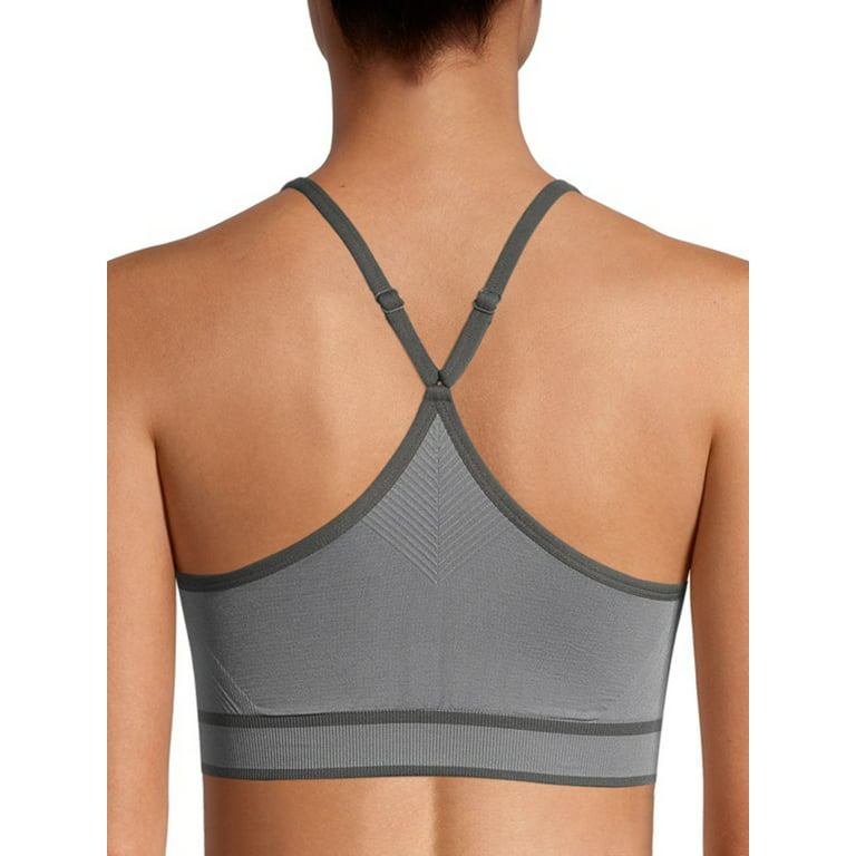 Avia Women’s Low Support Seamless Pullover Strappy Back Sports Bra