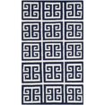 thumbnail image 1 of Safavieh Dhurries Navy Contemporary Rug - Runner 2'6" x 9', 1 of 5