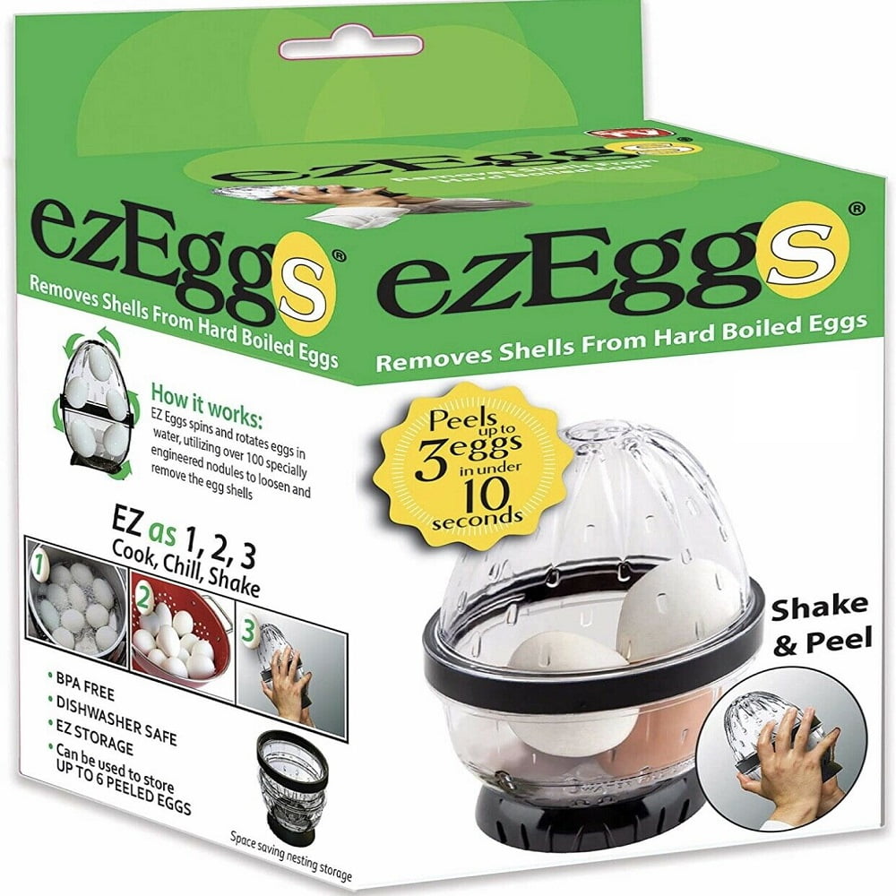 Hard Boiled 3 Egg Peeler