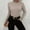 Khaki, variant on AOOCHASLIY 2023 Womens Sweater Fashion Women Solid Long Sleeve Pullove Turtleneck-Neck Casual Sweater Tops