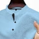 thumbnail image 4 of pstuiky Camisas de manga corta para hombre, Camiseta informal de manga corta con botones y solapa de color liso para hombre camisetas de hombre xxxl, 4 of 5