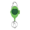 thumbnail image 2 of Clip de carrete para Llavero Cola con cordón de nailon de 23 pulgadas soporte retráctil Verde, 2 of 8