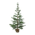 thumbnail image 1 of Northlight Real Touch™ Ponderosa Pine Artificial Christmas Tree with Jute Base- Unlit - 5.25', 1 of 6