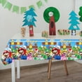 thumbnail image 3 of Mantel de Super Mario, decoración de cumpleaños de Mario Bros, mantel desechable impermeable, suministros para fiestas, regalos para baby shower, decoración, 3 of 5