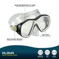 thumbnail image 2 of U.S. Divers Playa Adult Snorkel Mask - One-Size Fits Most Snorkeling Mask (Sand/Black), 2 of 6