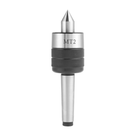 Metal Lathe Tools Dilwe MT2 Precision Rotary Live Revolving Milling Center Taper Metal Work Lathe Tool, Revolving Center, Lathe Tools ()