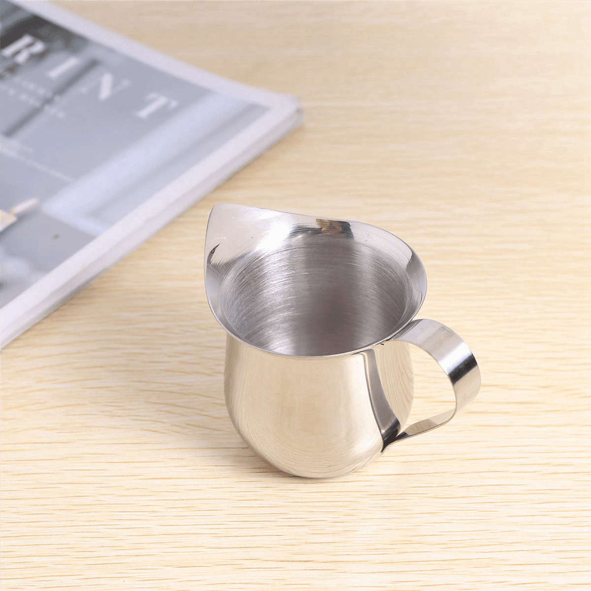 12Pack 3Oz Stainless Steel Bell Creamer Espresso Shot Frothing Pitcher Cup Latte Art Espresso Measure Cup