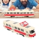 thumbnail image 1 of Modelo De Trenes De aleación, Juguete De Simulación De Puerta De Apertura De Música Ligera Con Artesanía Exquisita Trenes Tranvías Para Niños Pequeños, 1 of 7
