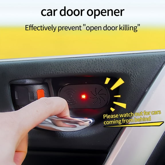 Smart Sensor AlArm for Car Door Opening Anti-Collision Device with Voice Notifications