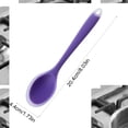 thumbnail image 3 of Silicone Cooking Spoon Non-Stick Food-Grade Heat-Resistant Kitchen Utensil for Stirring, Baking, Serving, Dishwasher Safe, Multiple Colors, 3 of 6